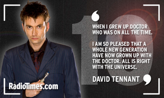 Illustration for article titled Nothing on the main page about Doctor Who's 10-year anniversary?